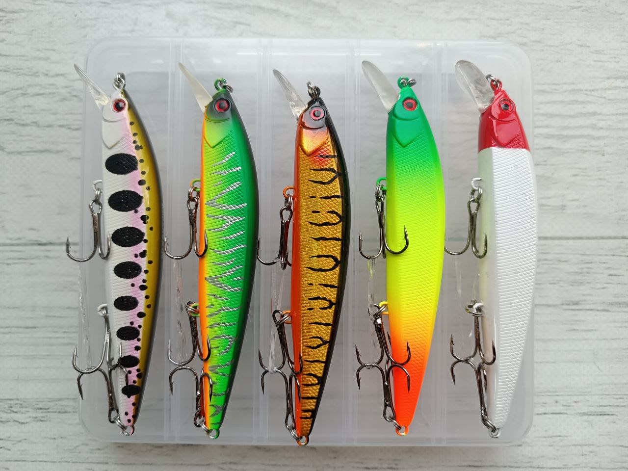 Набір Воблер Rerange 110sp 110мм\15g 5шт в коробці