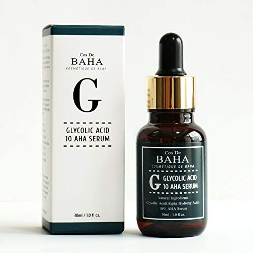 Гліколева сироватка для обличчя Cos De BAHA Glycolic Acid 10% AHA Serum (G) 30 ml, фото 1