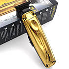 Бездротова машинка для стрижки волосся, USB, SK-16050, Золотий / Акумуляторний тример / Тример для стрижки, фото 4