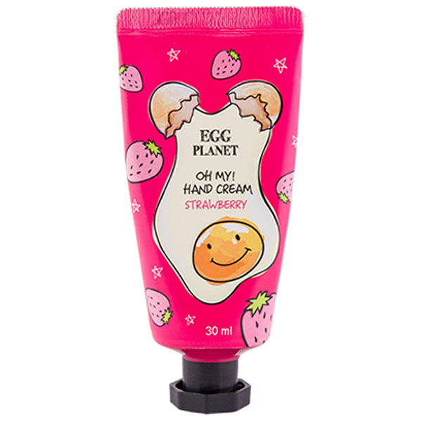 Крем для рук "Полуниця" Daeng Gi Meo Ri Egg Planet Strawberry Hand Cream 30 ml, фото 1