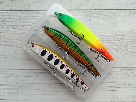 Набір Воблер Rerange 110sp 110мм\15g 3шт в коробці, фото 1