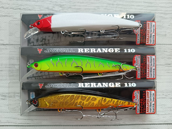 Набір Воблер Rerange 110sp 110мм\15g 3шт, фото 1
