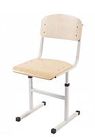 Стілець Т-подібний на квадратній трубі, №4-6 стільчик учнівський