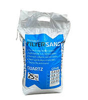 Кварцовий пісок 25 кг  0,8-1,2