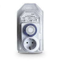Розетка з таймером (добова) механіка Hi-Tech TM50 3500W/16A IP20