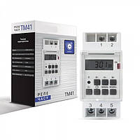 Таймер (реле часу щитове) тижневий Hi-Tech TM41 3500W/16A дин-рейка