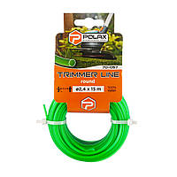 Жилка для тримера "Коло" 2,4 мм Polax 15 м (70-057)