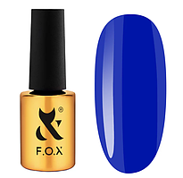 Рідкий акригель F.O.X Acryl gel Bottle 020 Неоновий синій 14 мл