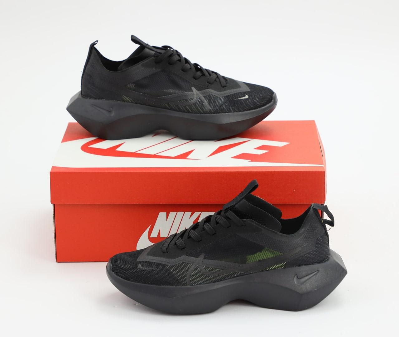 Жіночі кросівки Nike Vista Lite Total Black Найк Віста Лайт чорні на літо легкі повністю сітка