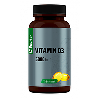 Вітамін Д3 Sporter Vitamin D3 5000 IU - 120 капсул