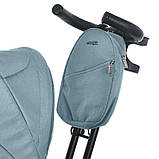 Дитячий триколісний велосипед-коляска з батьківською ручкою El Camino ME 1193 MODENA Cloud Blue, фото 4