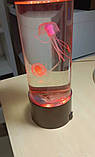 Нічник акваріум медузи 29см. Jellyfish Night Lamp, фото 10