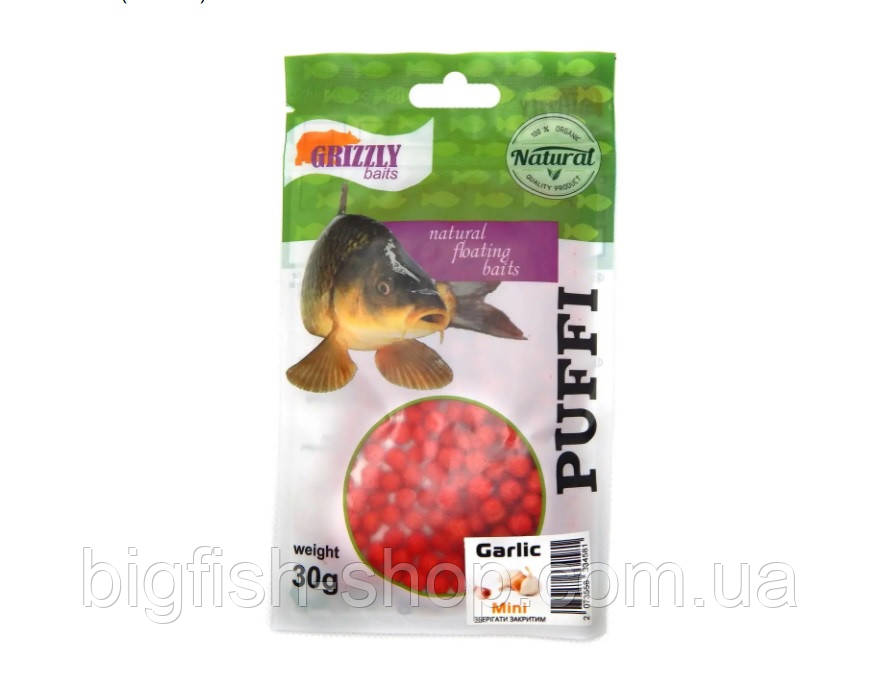 Повітряне тісто Grizzly Puffi Часник (30 гр.)