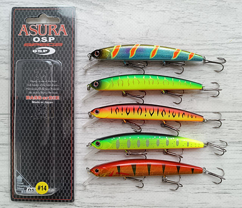 Воблер Asura SPEC2 925-SF, 92.5mm 8.45g Набір 5 шт, фото 1