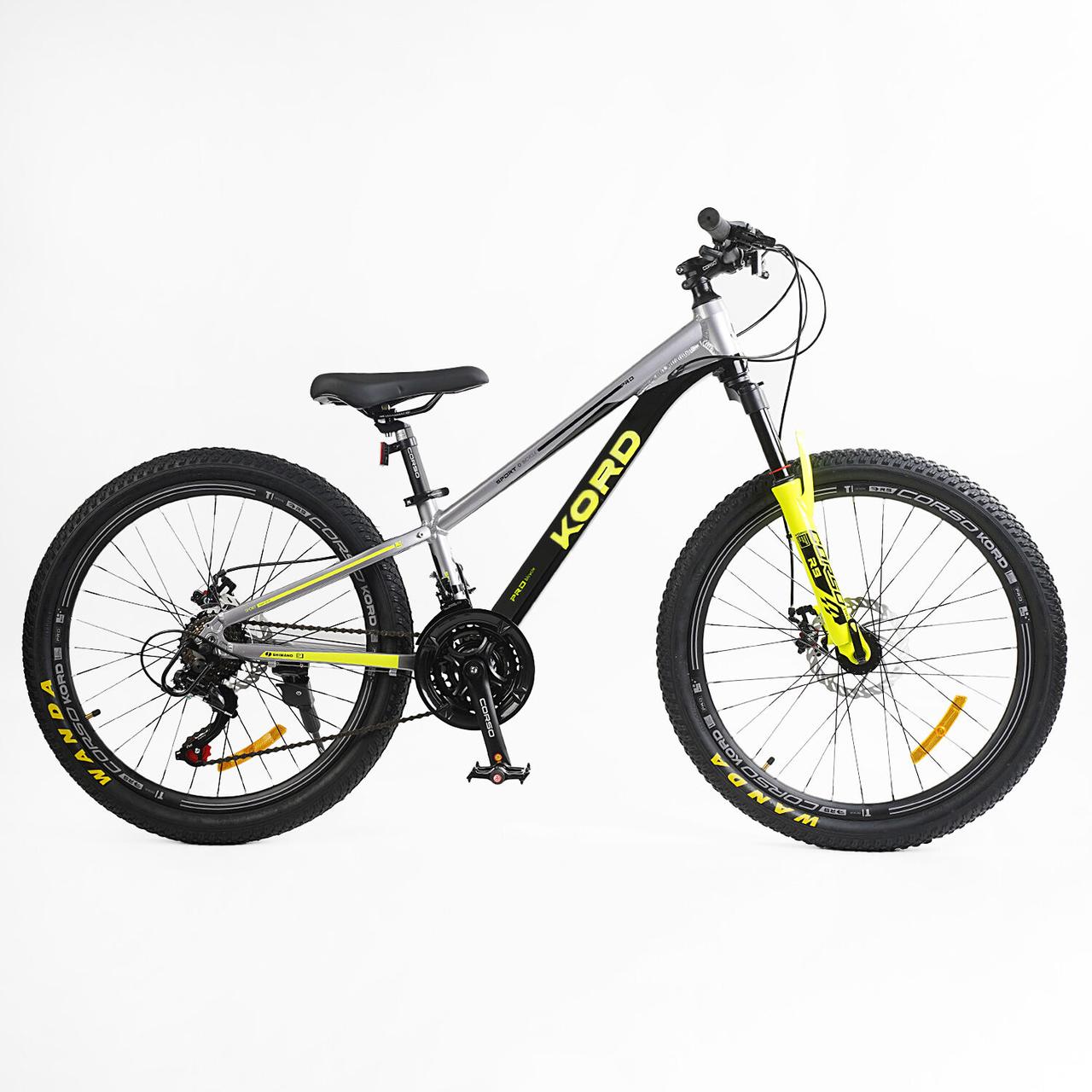 Велоcипед спортивний Corso «Kord» 24" дюймів KD-85009, фото 1