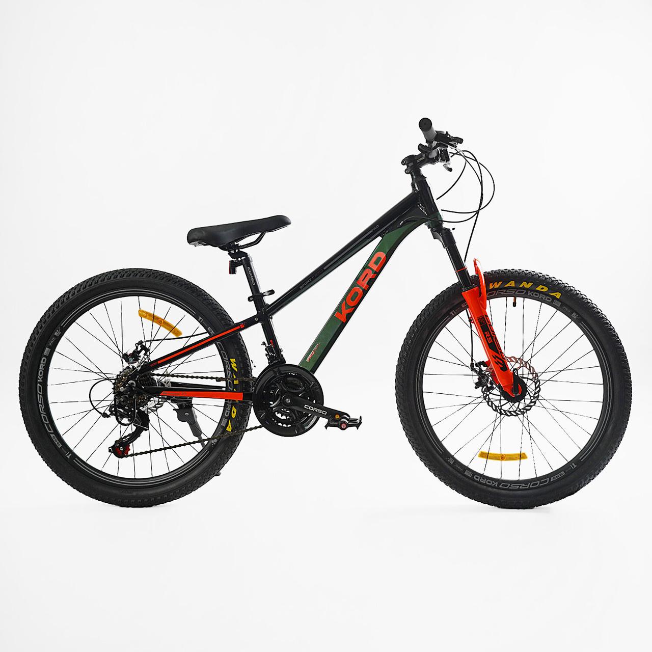 Велоcипед спортивний Corso «Kord» 24" дюймів KD-63075, фото 1