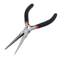 Инструмент тонкогубцы удлиненные, для бижутерии и точных работ, 15 см черные