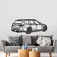 Декоративное панно, картина авто BMW универсал