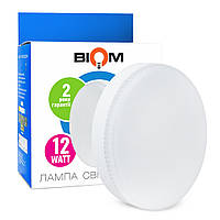 LED лампа GX53 12W 4500K BIOM BT-597