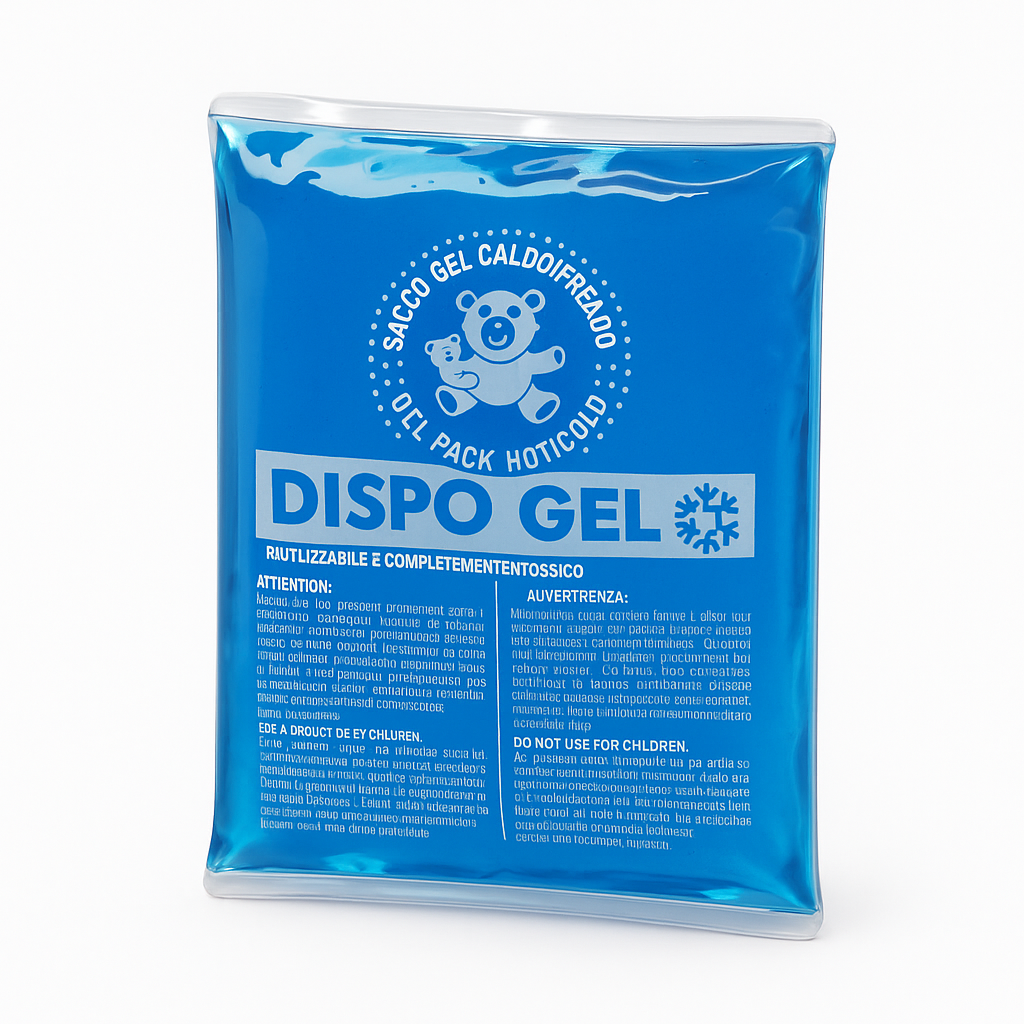 Гелевий компрес холодне-гаряче Dispo Gel 14х18 см