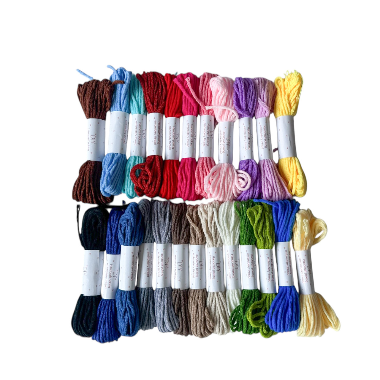 Набір пряжи Embroidery Threads 24 мотка, фото 1