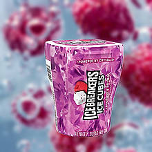 Жувальна гумка "Малина" ICE BREAKERS ICE CUBES Raspberry Sorbet Sugar Free Chewing Gum