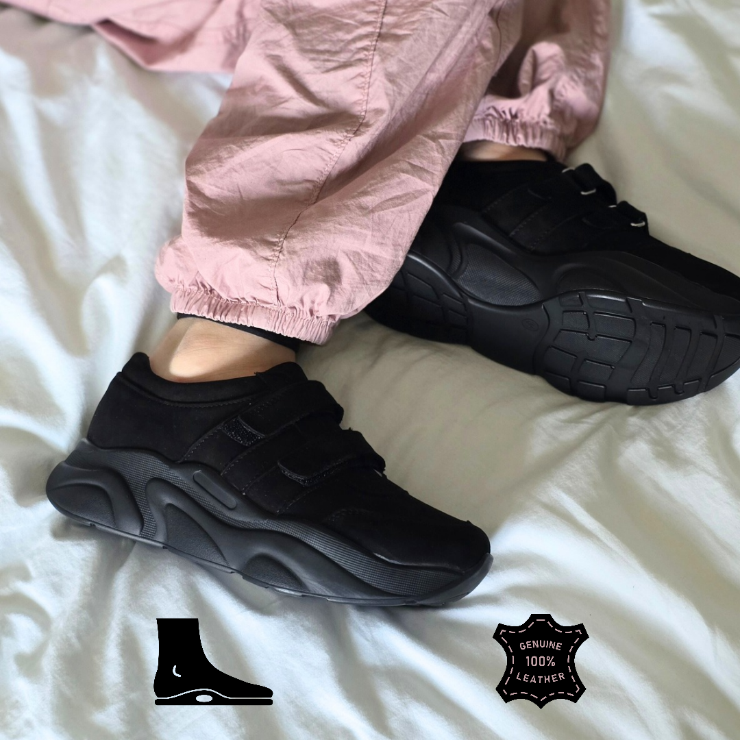 Дитячі підліткові ортопедичні профілактичні кросівки анатомічні на липучках 40 р, фото 1