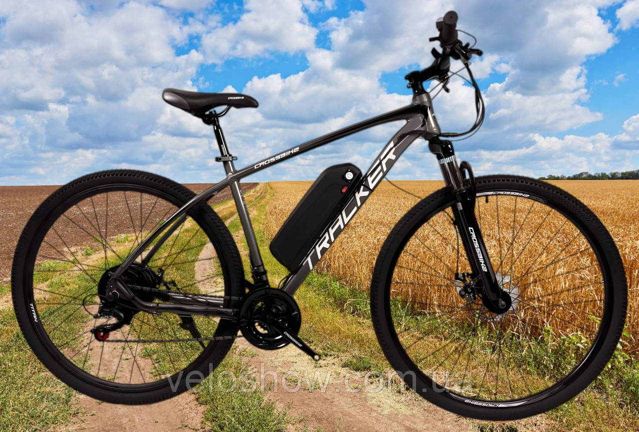 Електровелосипед 29 Cross 500W, 48V10AH, 18A алюмінієвий мотор MXUS найнер гірське дискові гальма E-Titan, фото 1