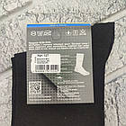 Шкарпетки чоловічі високі медичні весна/осінь р. 43-45 чорні без гумки НОВА ЛІНІЯ 30039501, фото 4