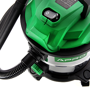 Пилосос будівельний 1200Вт 20л APRO CL20 (899441), фото 2