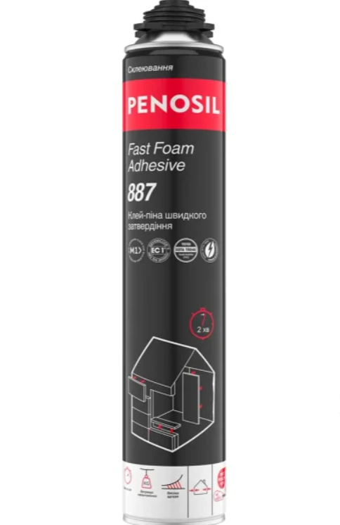 Пена-клей PENOSIL Polystyrol FixFoam 877 750 мл, фото 1