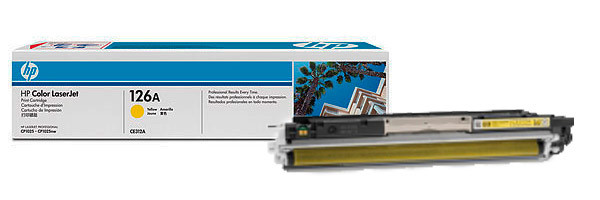 Заправка картриджа HP CP1025/ CP1025nw/ LJ Pro 100 Colour MFP M175A yellow (CE312A)
