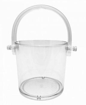 Відерце для льоду прозоре 1л Відро полікарбонат Відро для льоду пластик Відро для вина Кулер для льоду