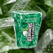 Жувальна гумка "М'ята" ICE BREAKERS ICE CUBES Spearmint Sugar Free Chewing Gum 40 шт.