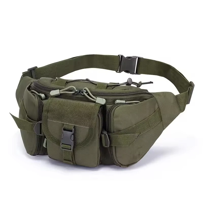 Тактична бананка MOLLE Олива, 5 кишень, нейлон 600D, №2, фото 1