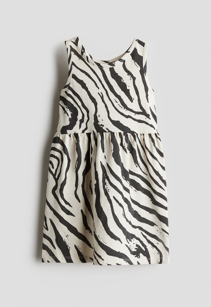Сукня бежева Зебра H&M 92, 98/104, 110/116, 122/128, 134/140см