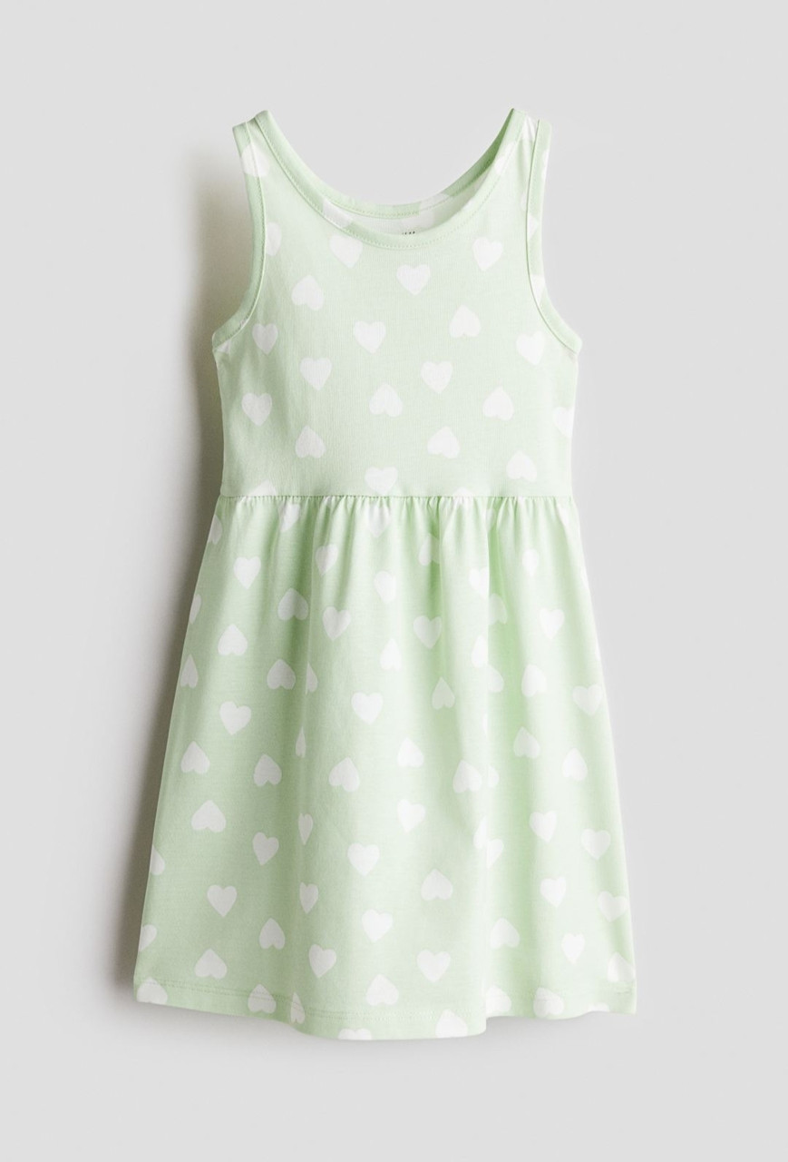 Сукня зелена Серця H&M 92, 98/104, 110/116, 122/128, 134/140см