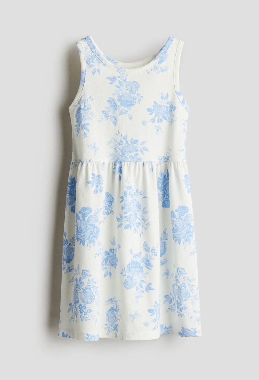 Сукня біла Квіти H&M  98/104, 110/116, 122/128, 134/140см