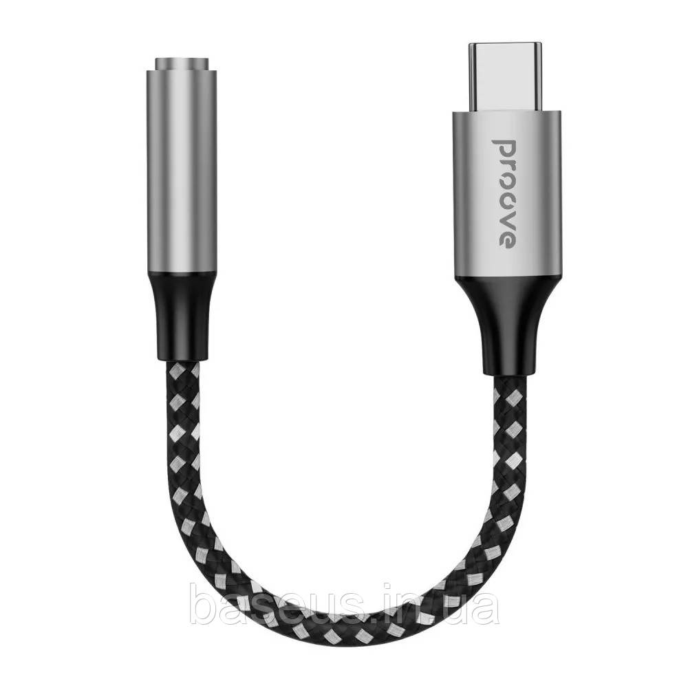 Перехідник AUX Proove SoundMesh Type-C to 3.5mm, фото 1