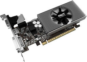 Відеокарта Palit GeForce GT 730 1Gb DDR3 (NEAT7300HD01-1085f) (HDMI, DVI, VGA) бу