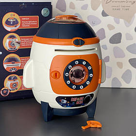 Сейф дитячий "Ракета", Сейф-копилка "Ракета"