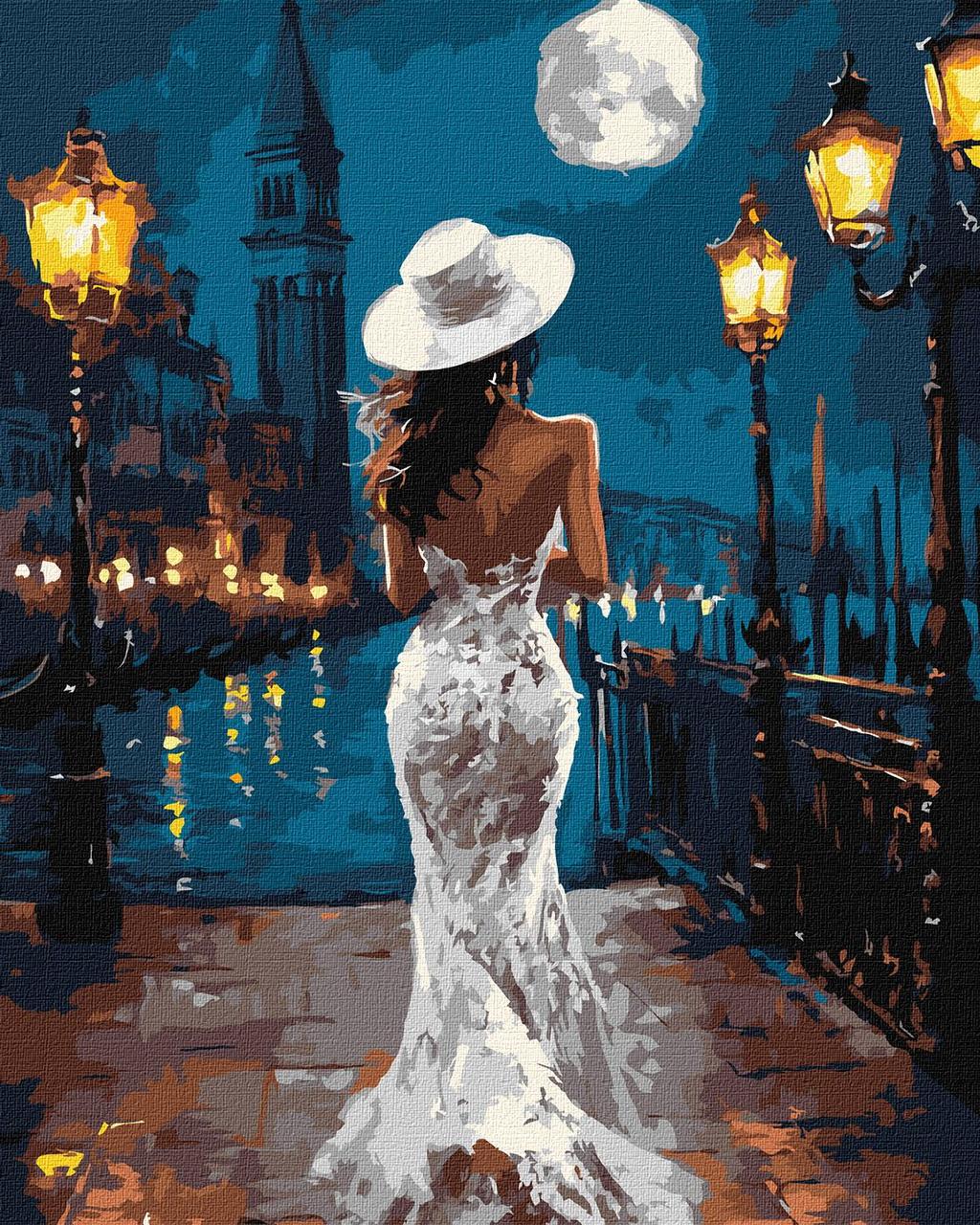 Картина за номерами 40×50 см. Біля причалу Ідейка KHO8544, фото 1