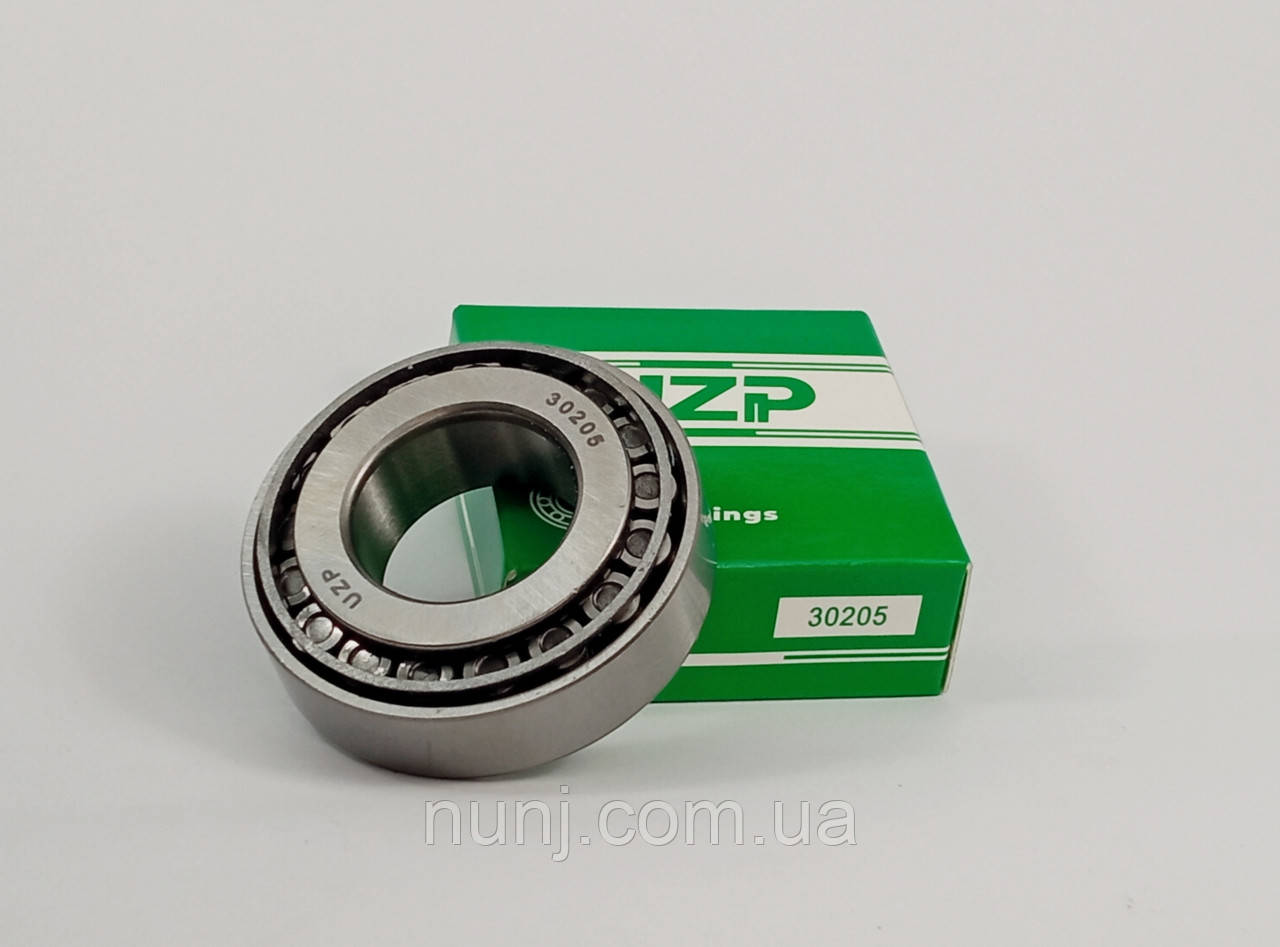 Підшипник 30205 UZP (7205) розміри: 25*52*15 роликовий конічний, фото 1