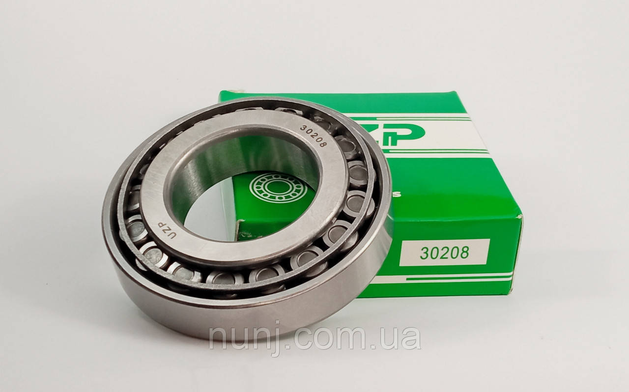 Підшипник 30208 UZP (7208) розміри: 40*80*19,75 роликовий конічний, фото 1