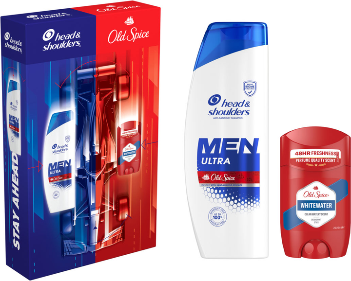 Набір шампунь Head&Shoulders 330 мл + дезодорант Old Spice Whitewater 50 мл
