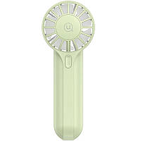 Портативний вентилятор Usams ZB288 Handheld mini fan 1200 mAh Green