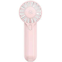 Портативний вентилятор Usams ZB288 Handheld mini fan 1200 mAh Pink
