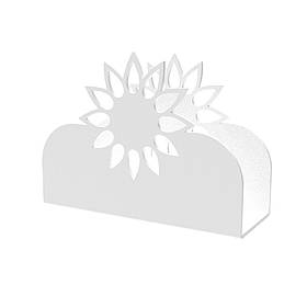 Серветниця EKOSTAR із акрилу білий 170х65х120