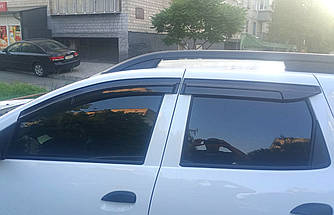 Renault/Dacia Duster 2018-2024 - вітровики (4 шт, EuroCap)
