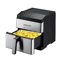 Аерофритюрниця мультипіч 9,5 л 2200 Вт Sokany SK-10044 Fm
